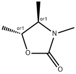 2-Oxazolidinone,3,4,5-trimethyl-,(4R,5R)-rel-(9CI) 结构式