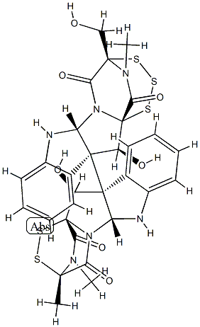 Verticillin C 结构式