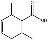 3-Cyclohexene-1-carboxylicacid,2,6-dimethyl-(9CI) 结构式