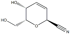 D-lyxo-Hept-3-enononitrile, 2,6-anhydro-3,4-dideoxy- (9CI) 结构式