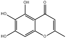 Chromone, 5,6,7-trihydroxy-2-methyl- (6CI,7CI,8CI) 结构式