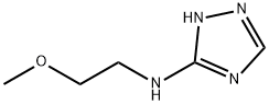 1H-1,2,4-Triazol-3-amine,N-(2-methoxyethyl)-(9CI) 结构式