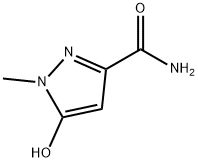 1H-Pyrazole-3-carboxamide,5-hydroxy-1-methyl-(9CI) 结构式