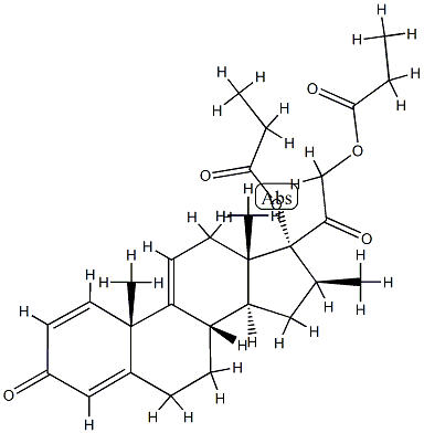 倍氯米松二丙酸酯杂质 结构式