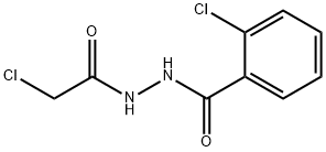 2-氯-N'-(2-氯乙酰基)苯甲酰肼 结构式