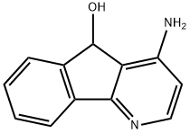 5H-Indeno[1,2-b]pyridin-5-ol,4-amino-(9CI) 结构式