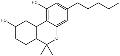 9-hydroxy-9-norhexahydrocannabinol 结构式