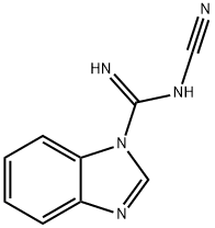 1H-Benzimidazole-1-carboximidamide,N-cyano-(9CI) 结构式