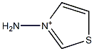 Thiazolium,3-amino-(9CI) 结构式