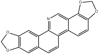 去甲血根碱 结构式