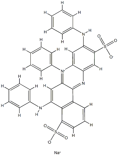 C. I. SOLVENT BLUE 49) 结构式