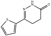 6-(噻吩-2-基)-4,5-二氢哒嗪-3(2H)-酮 结构式