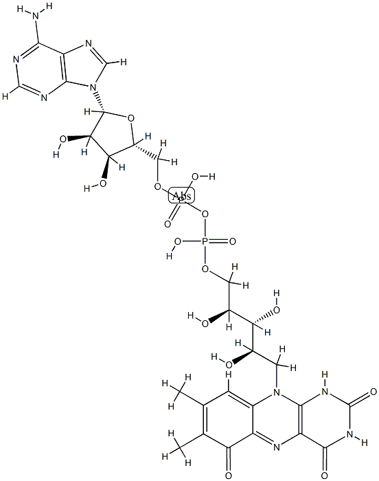 6-hydroxy-FAD 结构式