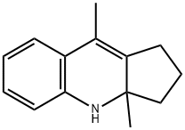 1H-Cyclopenta[b]quinoline,2,3,3a,4-tetrahydro-3a,9-dimethyl-(9CI) 结构式