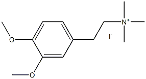 CORYNEINE IODIDE, (O,O-DIMETHYL) 结构式