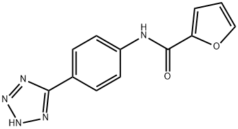 2-Furancarboxamide,N-[4-(1H-tetrazol-5-yl)phenyl]-(9CI) 结构式