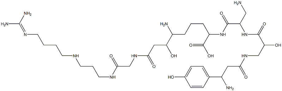 edeine B 结构式