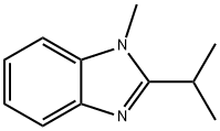 1-甲基-2-(丙-2-基)-1H-1,3-苯并二唑 结构式