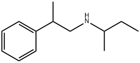 butan-2-yl(2-phenylpropyl)amine 结构式