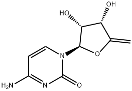 4',5'-Didehydro-5'-deoxycytidine 结构式