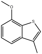 7-methoxy-3-methylbenzo[b]thiophene 结构式