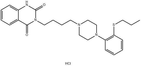 Tioperidone hydrochloride 结构式