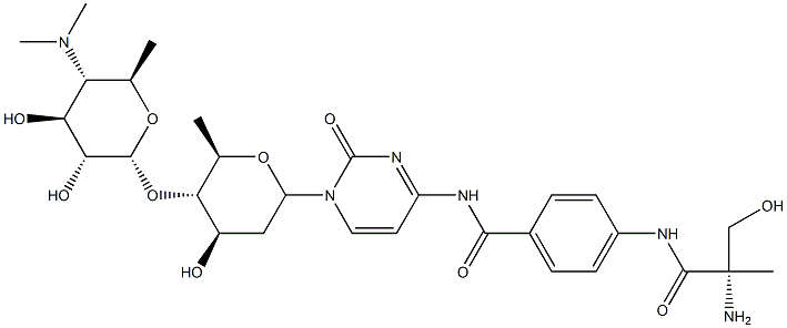 氧友菌素 结构式
