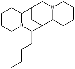 17-butylsparteine 结构式