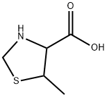 4-Thiazolidinecarboxylicacid,5-methyl-(6CI,9CI) 结构式