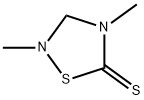 1,2,4-Thiadiazolidine-5-thione,2,4-dimethyl-(9CI) 结构式