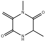 2,5-Piperazinedione,1,3-dimethyl-6-methylene-(9CI) 结构式