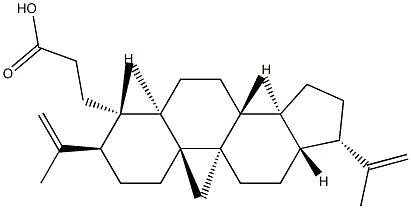 (21S)-3,4-Seco-A'-neogammacera-4(23),22(29)-dien-3-oic acid 结构式