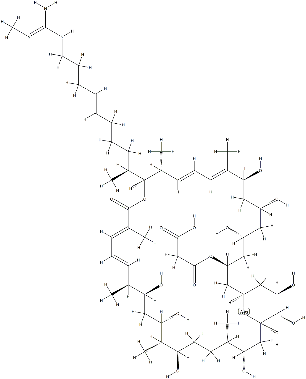 azalomycin F4 结构式