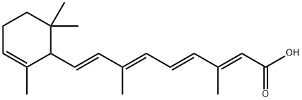 4,5-Didehydro-5,6-dihydroretinoic acid 结构式