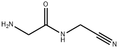 2-氨基-N-(氰甲基)乙酰胺 结构式