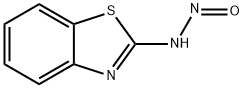 2-Benzothiazolamine,N-nitroso-(9CI) 结构式