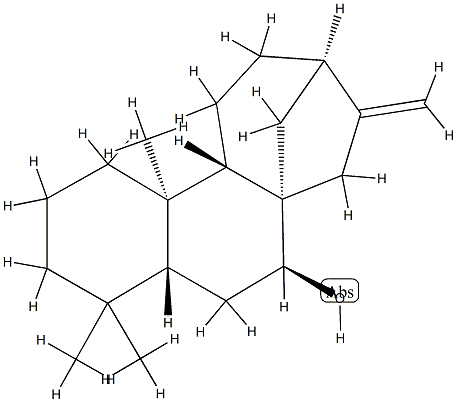 Kaur-16-en-7β-ol 结构式