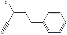 α-Chlorobenzenebutanenitrile 结构式