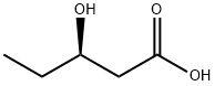(R)-3-hydroxypentanoic acid 结构式