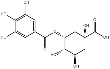 5-没食子酰基奎宁酸 结构式