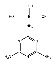 硼酸三聚氰胺 结构式