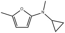 2-Furanamine,N-cyclopropyl-N,5-dimethyl-(9CI) 结构式