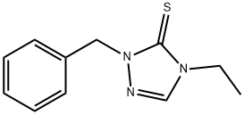 3H-1,2,4-Triazole-3-thione,4-ethyl-2,4-dihydro-2-(phenylmethyl)-(9CI) 结构式