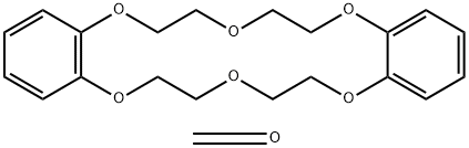 聚(二苯并-18-冠-6) 结构式