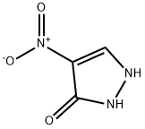 4-硝基-1,2-二氢-3H-吡唑-3-酮 结构式