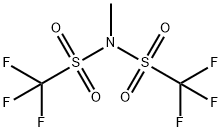 N-Methyl-bis(trifluoromethanesulfonimide) 结构式