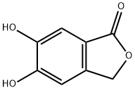 5,6-二羟基异苯并呋喃-1(3H)-酮 结构式