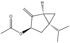 醋酸桧酯 结构式
