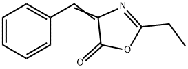 5(4H)-Oxazolone,2-ethyl-4-(phenylmethylene)-(9CI) 结构式