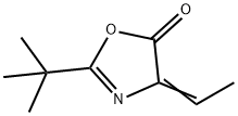 5(4H)-Oxazolone,2-(1,1-dimethylethyl)-4-ethylidene-(9CI) 结构式